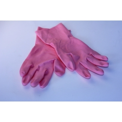 Gants de ménage Vinyle b.100 intérieur poudré T 8-9